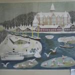 509 7661 Färglitografi 